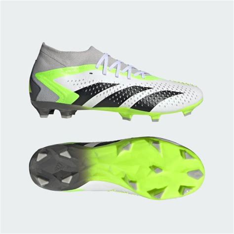 Adidas Predator Accuracy Firm Ground Boots White Adidas India