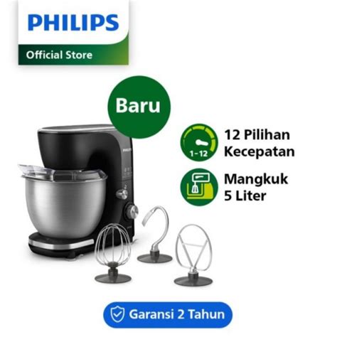 Jual Stand Mixer Philips Hr Kitchen Machine Mixer Hr