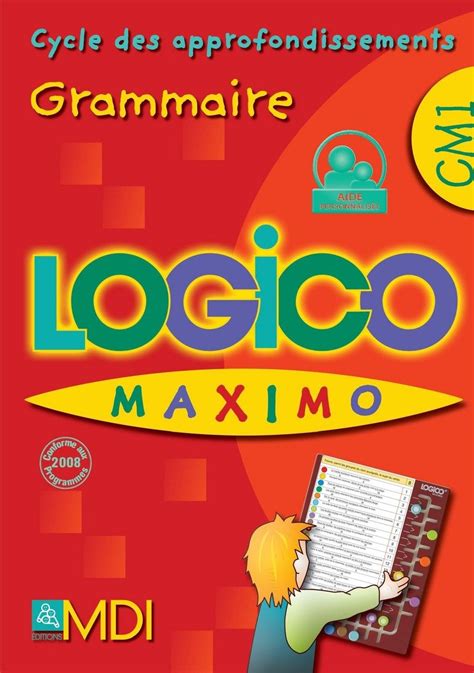 Amazon Fr Logico Maximo Grammaire CM1 Collectif Livres