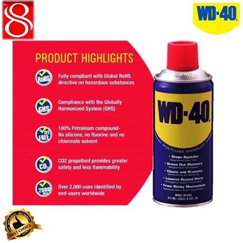 Wd Multi Purpose Anti Rust Lubricant Spray Lubricant Oil