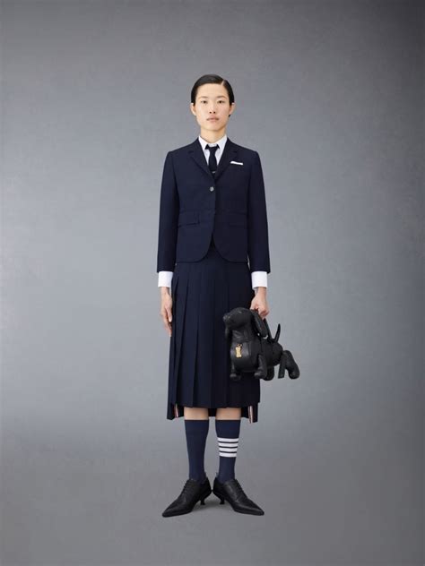 Plain Weave School Uniform High Armhole Sport Coat | Thom Browne