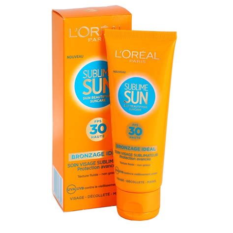 L’orÉal Paris Sublime Sun Sonnencreme Fürs Gesicht Spf 30 Notino De