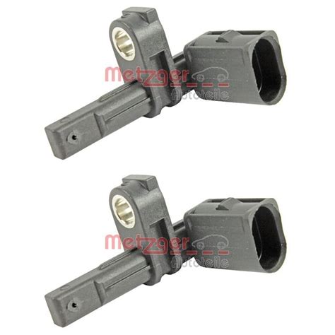 2X METZGER ABS SENSOREN VORNE HINTEN PASSEND FÜR AUDI Q7 PORSCHE CAYENNE VW