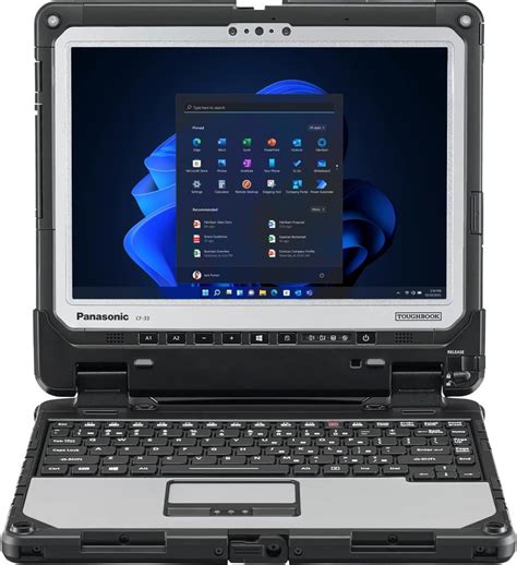 Panasonic TOUGHBOOK 33 12" 2-in-1 Detachable Fully-Rugged Tablet — Core Ultra 5 vPro, 16GB RAM, 512GB OPAL NVMe, Integrated 1D/2D Barcode Reader + CAC Smart Card Reader (FIPS-TAA) (FZ-33-I5-16-512-BARCODE-CAC-FIPS-TAA)