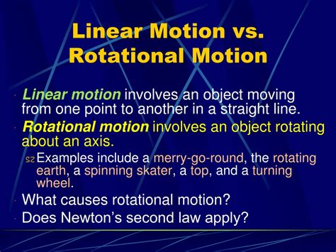PPT - Exploring Rotational Motion Basics: Speed, Displacement, and ...