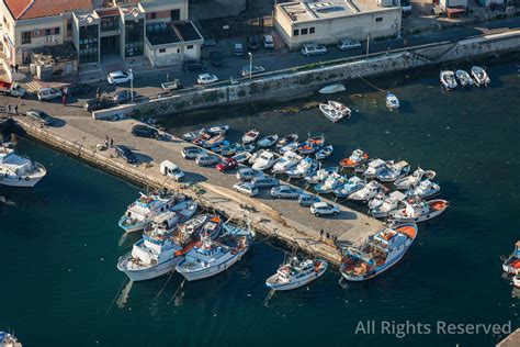 OverflightStock Marina And Town Of Porticello Santa Flavia Sicily