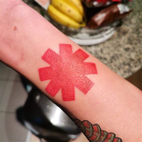 Red Hot Chili Peppers Logo Tattoo