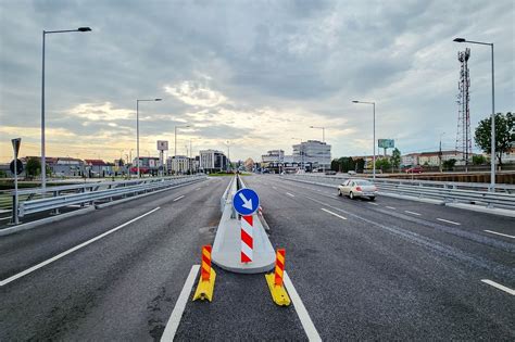 Circula Ia Pe Podul Peste Cibin De Pe Oseaua Alba Iulia Deschis Pe