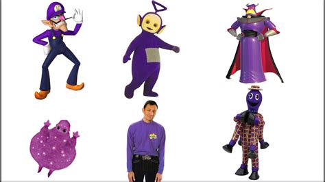 Which Of These Purple Characters I Like Are Better? - YouTube