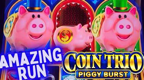 Love Those Fatty Bonuses On Coin Trio Slot Machine Youtube