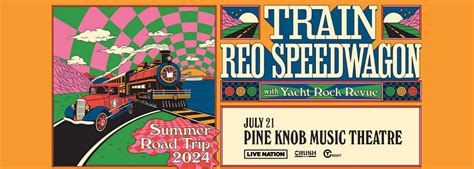 Train REO Speedwagon Yacht Rock Revue Tickets 21st July Pine