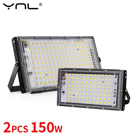 50W 100W 150W Led Flood Light IP65 Waterproof AC 220V Outdoor