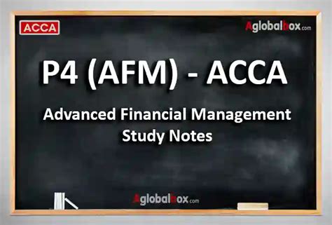 Acca P Afm Study Notes Pdf Aglobalbox