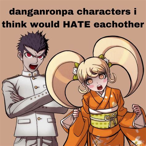 Kiyotaka And Hiyoko In 2024 Danganronpa Funny Danganronpa Danganronpa Memes