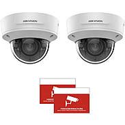 2x HIKVision DS 2CD2743G2 IZS 2 8 12mm Aufkleber Expert Security De