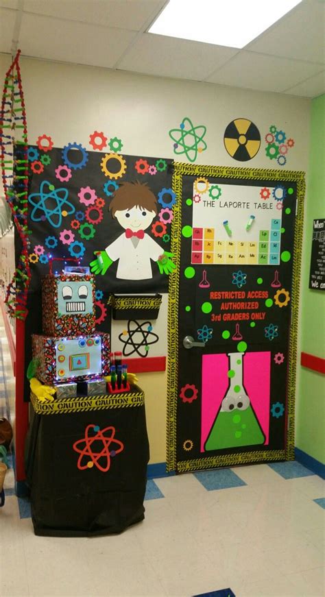 Boosterthon Mind Spark Science Lab Decorations Science Classroom Decorations Science Themes