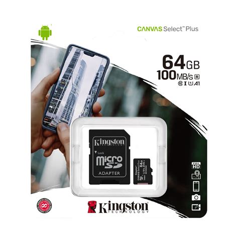 Micro Sd Kingston Canvas Select Plus Gb Tienda It Arrow