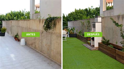 Ideas con césped artificial para redecorar el exterior de tu casa