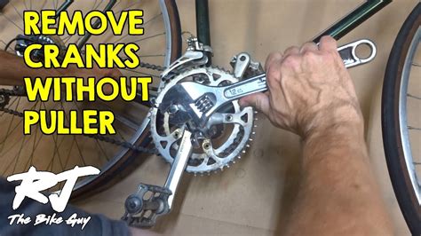 Remove Cranks Without A Crank Puller Youtube