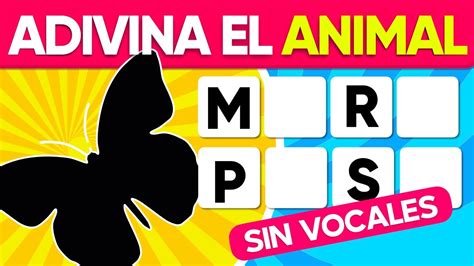 Adivina El Nombre Sin Vocales Adivina Sin Vocales Superquiz Youtube