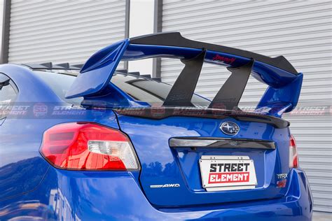 Se V2 Style Rear Trunk Spoiler For 2014 2020 Subaru Wrxsti V1 Va Glo Street Element Australia