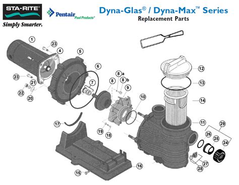 Starite Dyna Glas And Dyna Max Pump Parts