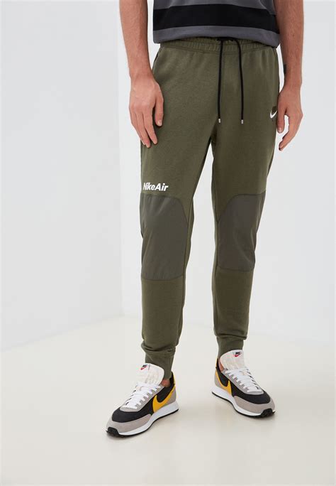 Брюки спортивные Nike M Nsw Nike Air Pant Flc Nfs цвет хаки