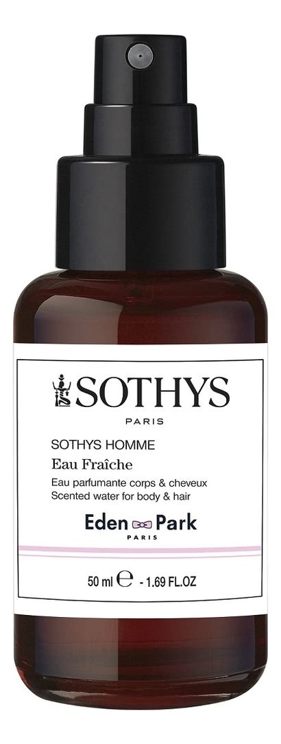 Sothys парфюмированная дымка для тела и волос homme eau fraiche eden ...