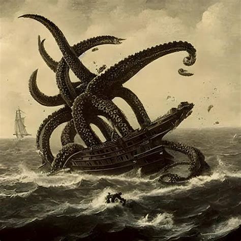 Viking Mythology Meets Reality: Loki's Sea Monster, Known as the Krake ...