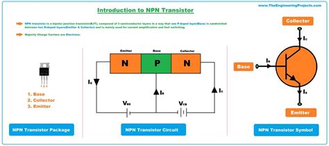 Introduction To Npn Transistor The Engineering Projects