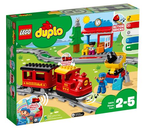 Buy LEGO DUPLO: Steam Train (10874) at Mighty Ape NZ