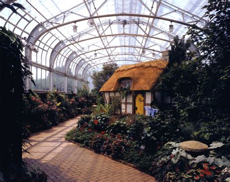 Lewis Ginter Botanical Garden Conservatory, Education & Library Complex ...