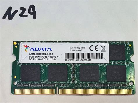 Yahooオークション N29 【動作品】 Adata ノートパソコン用 メモリ