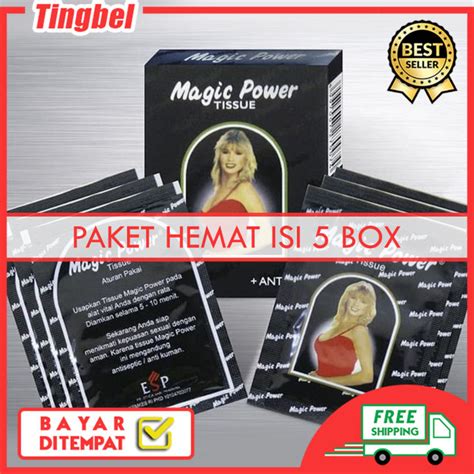 Paket Box Tisu Ajaib Tissue Super Magic Power Man Paket Hemat