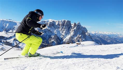 Wintersport Seiser Alm Dolomiten Südtirol