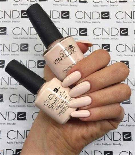 CND Contradictions Fall 2015 Collection Naked Naiveté Shellac Nails