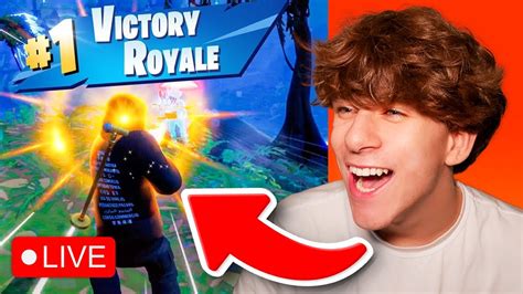 Live Fortnite Spelen Tot Ik Een Win Haal Youtube