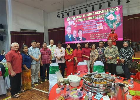 Sambutan Majlis Rumah Terbuka Krismas Dan Tahun Baharu