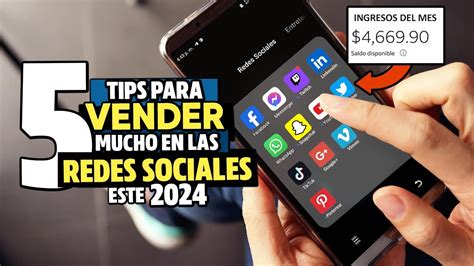 5 Tips Para Vender MÁs En Redes Sociales Este 2024 🔥 Atrae A Más