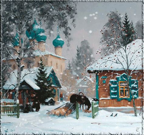 0_13b24b_7b4c0b10_orig (750×563) | Живопись, Пейзажи, Деревенская живопись