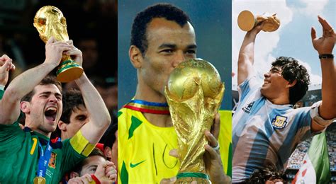 Historia De Los Mundiales Conoce A Todos Los Capitanes Campeones Del Mundo