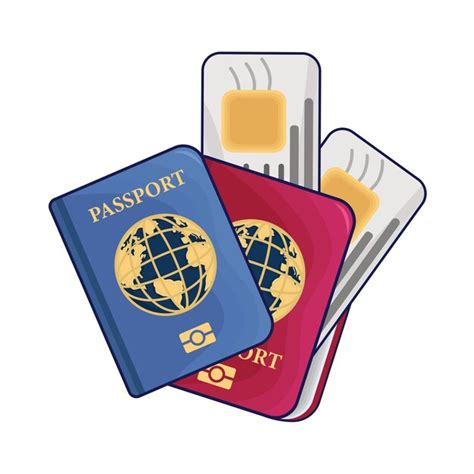 Premium Vector Illustration Of Passport