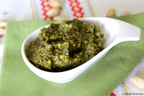 Pesto Di Pistacchio Ricetta Facile E Veloce Anche Bimby