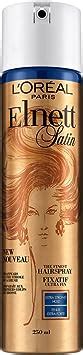 L Oreal Paris Elnett Satin Extra Strong Hold Hairspray Brushable