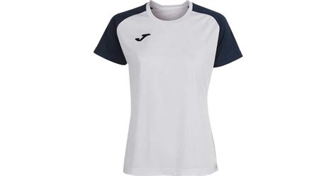 Joma T Shirt Short Sleeve Woman Academy Iv White Navy Blue Pris