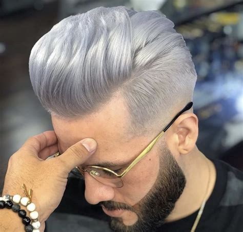 Cabelo Platinado Masculino Para Homens Que Se Cuidam