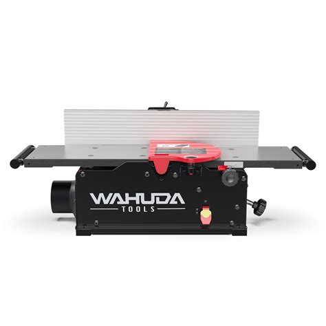 Wahuda Tools Jointer 8 Inch Benchtop Wood Jointer Spiral Cutterhead