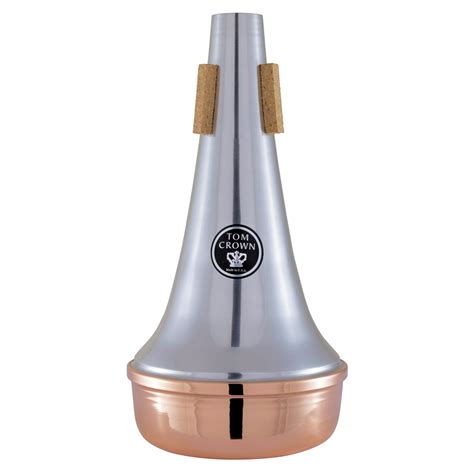 Tom Crown Bass Trombone Straight Mute Copper End Rosehill Instruments