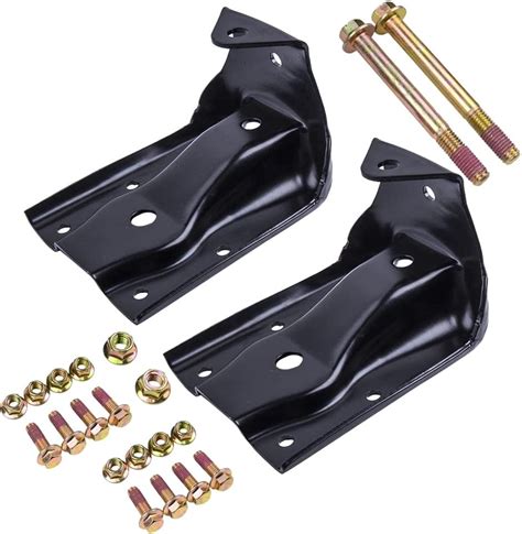 Rear Leaf Spring Hanger Shackle Bracket Kit Compatible With Chevy Silverado Tahoe