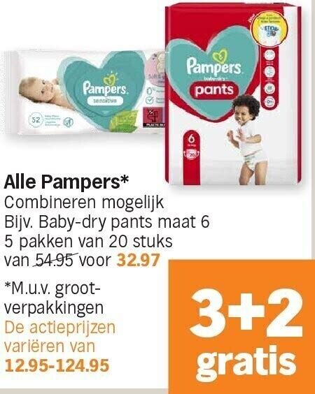 Alle Pampers Promotie Bij Albert Heijn